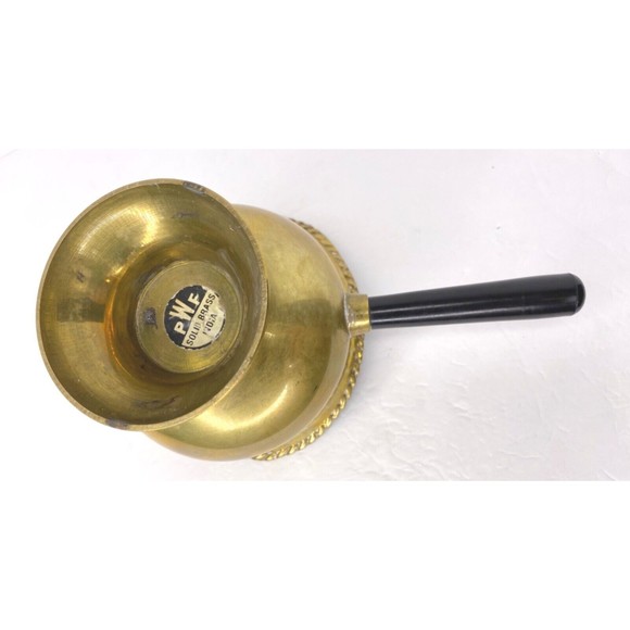 Vintage Unique Brass PWF Solid Brass India Pot/Server - Picture 8 of 11